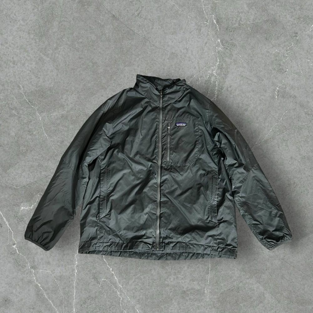 Patagonia Jacket Mens XL Black Reversible Puffer Winter Full Zip Nanoupuff Coat